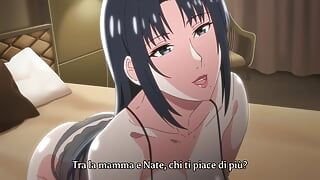 Hot sexy cartoon big boobs stepmother trying to seduce his stepson on trip part 1