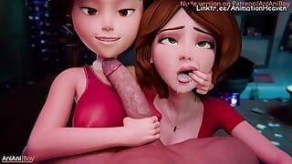 双倍的熟女